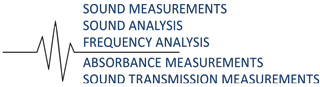 ASF Engineering GmbH - Sound Measurements, Sound Analysis, Frequency Analysis, Absorbance Measurements, Sound Transmission Measurements